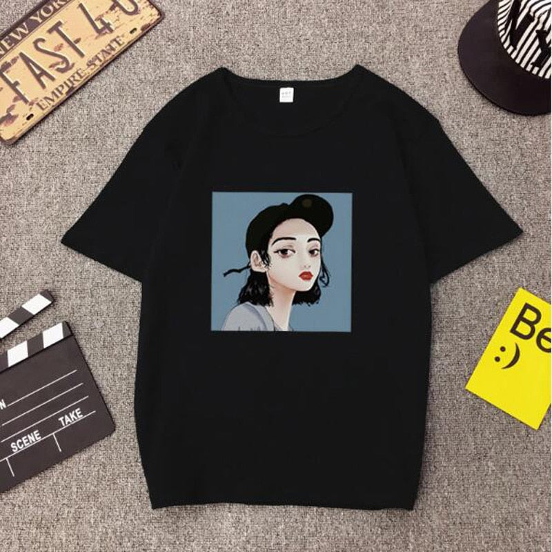 Women T-shirt Fashion Print
